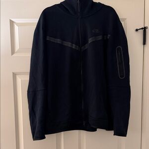 Nike Black Full-Zip Tech Hoodie